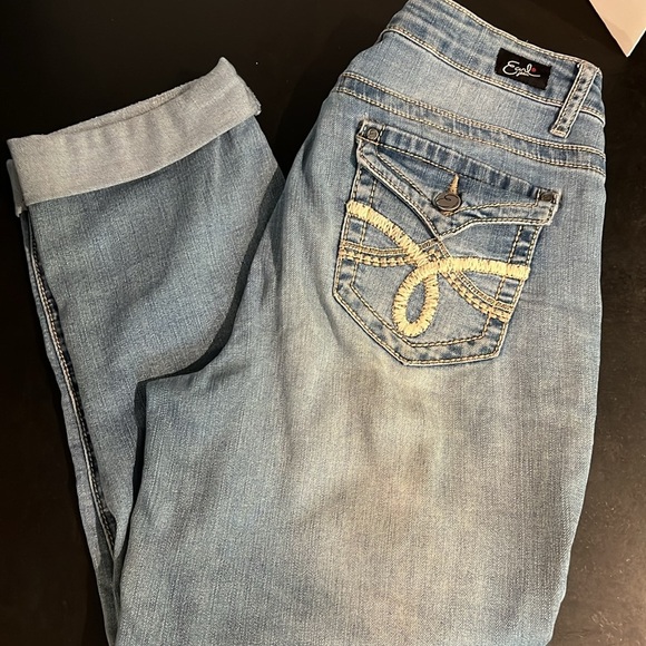 Earl Jeans distressed women’s size 8 - Picture 2 of 11